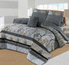 7 PCs Quilted Comforter Set