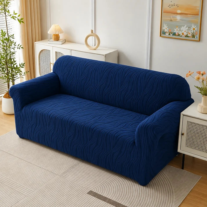 Floral Velvet Touch Sofa Cover