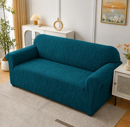 Floral Velvet Touch Sofa Cover