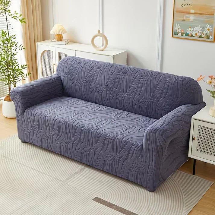 Floral Velvet Touch Sofa Cover