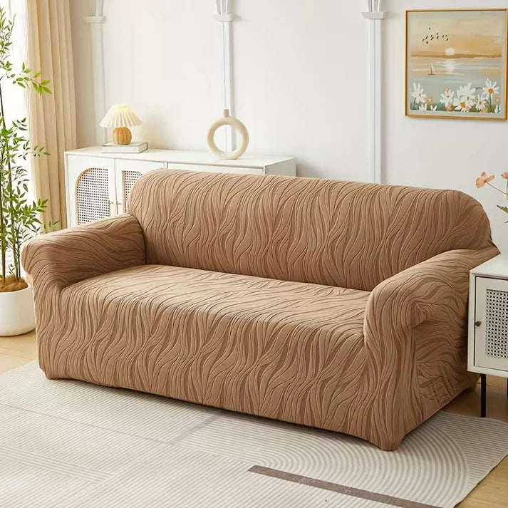 Floral Velvet Touch Sofa Cover