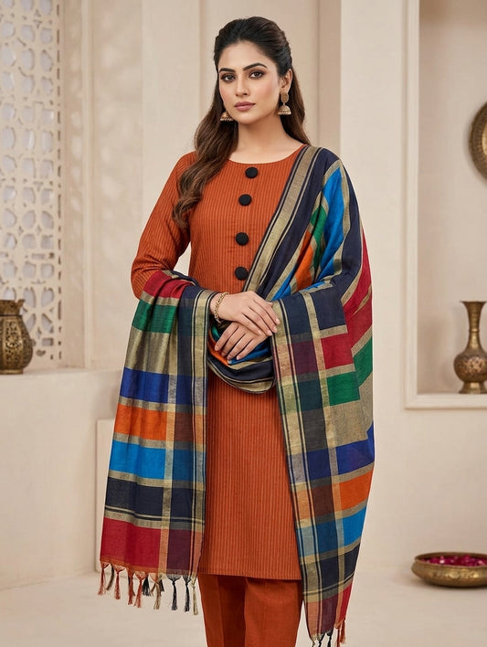 3PC Dress Multani Khaadi Sussi