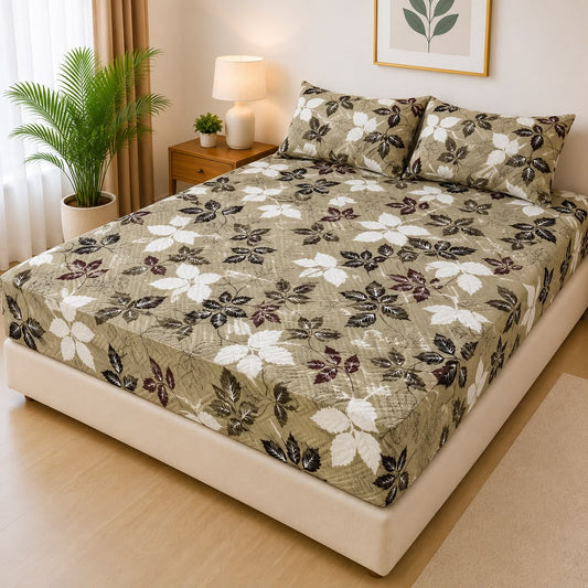 Cotton Quilted Printed Waterproof Mattress Cover for Kids Adults, Washable Hypoallergenic Mattresses cover Fit Up To 6-12 inch Deep Pocket Queen & King Size