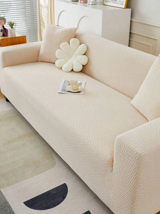 Jacquard Stripe Sofa Cover