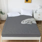 Cotton Quilted Waterproof Mattress Cover | White Color | for Kids Adults, Washable Hypoallergenic Mattresses cover Fit Up To 6-12 inch Deep Pocket Queen & King Size