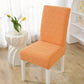New Thickend Velvet Strip Design Fitted Dinning Chair Covers