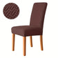 New Thickend Velvet Strip Design Fitted Dinning Chair Covers