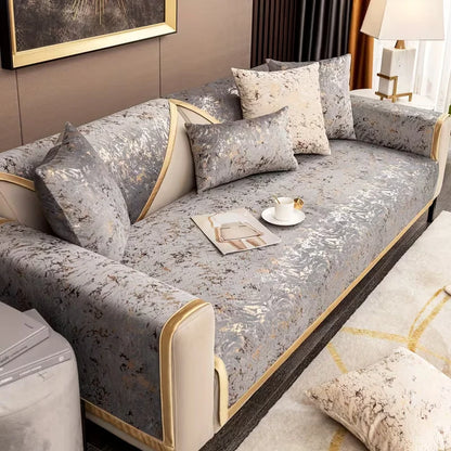 Modern 100% Velvel Texture Design Sofa Sheets