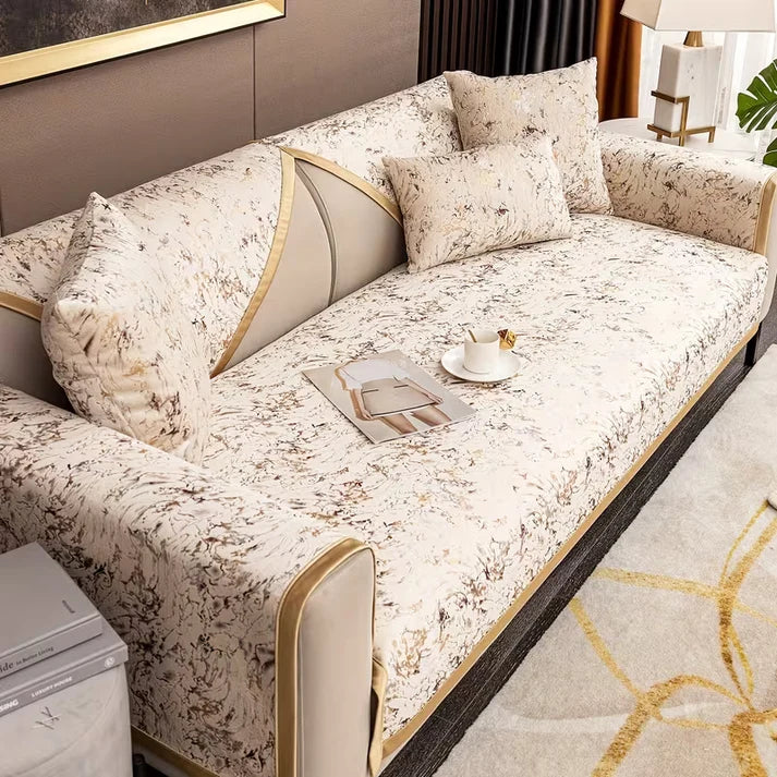 Modern 100% Velvel Texture Design Sofa Sheets